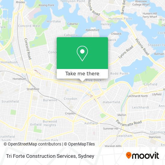 Tri Forte Construction Services map