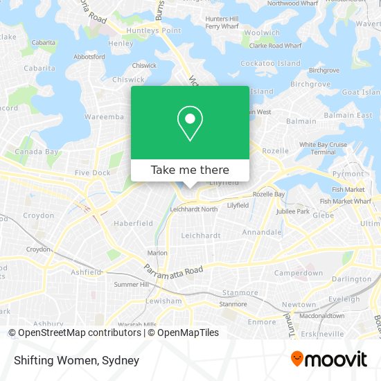 Shifting Women map