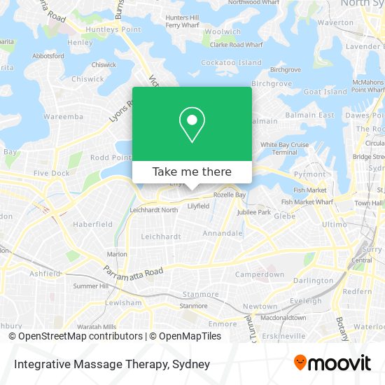 Mapa Integrative Massage Therapy