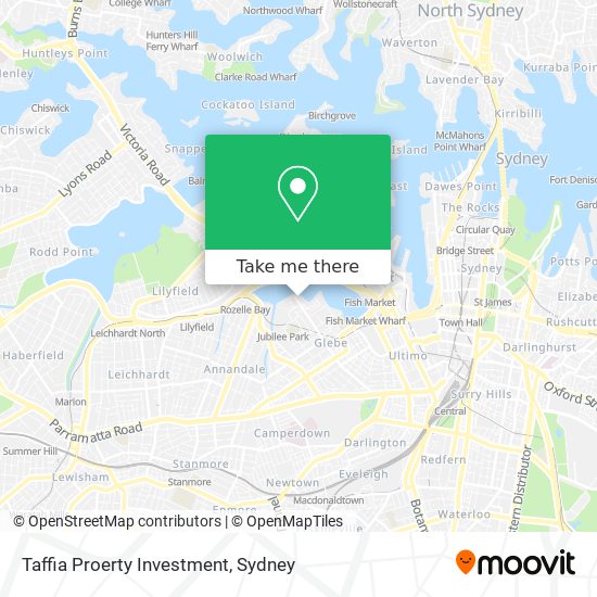 Taffia Proerty Investment map