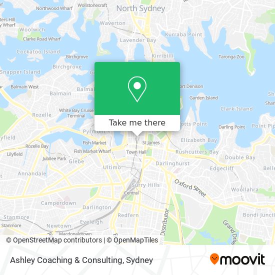 Ashley Coaching & Consulting map