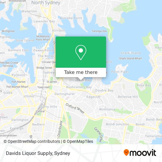 Davids Liquor Supply map