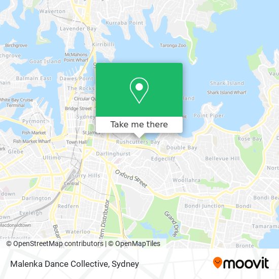 Malenka Dance Collective map