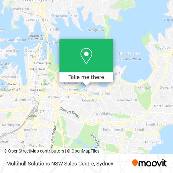 Multihull Solutions NSW Sales Centre map