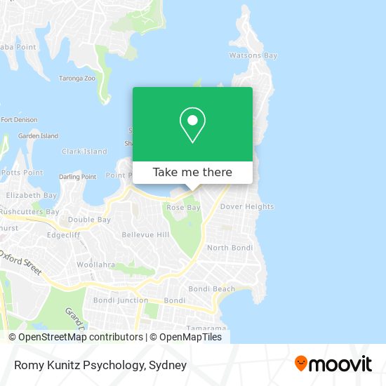 Mapa Romy Kunitz Psychology