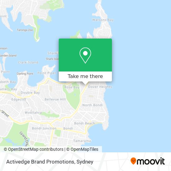 Activedge Brand Promotions map