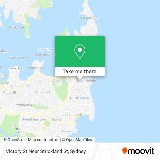 Victory St Near Strickland St map