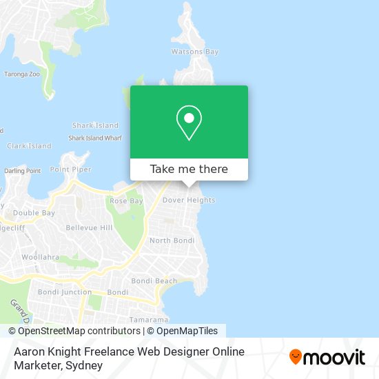 Mapa Aaron Knight Freelance Web Designer Online Marketer