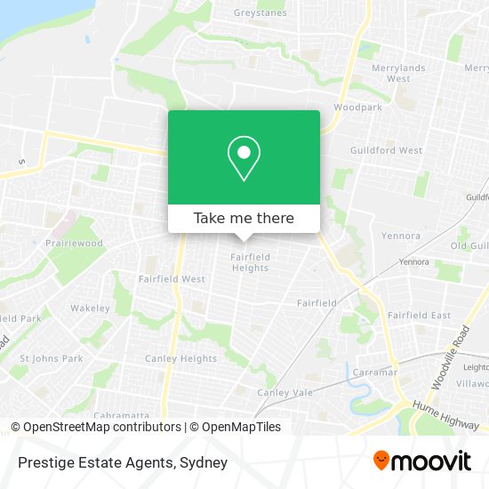 Prestige Estate Agents map