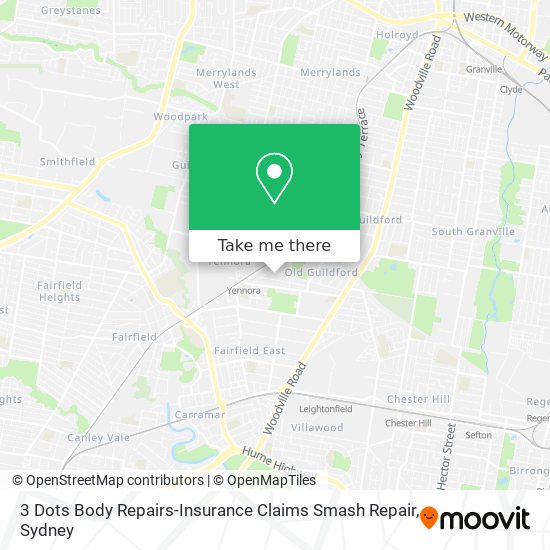 3 Dots Body Repairs-Insurance Claims Smash Repair map