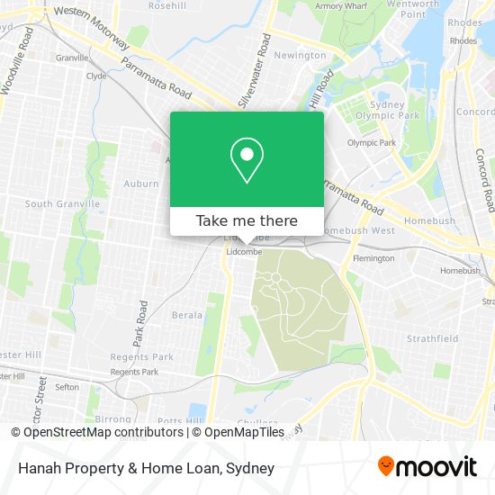 Hanah Property & Home Loan map