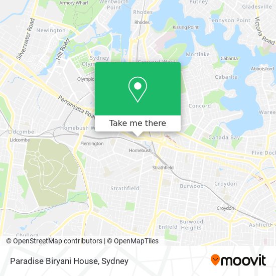 Paradise Biryani House map
