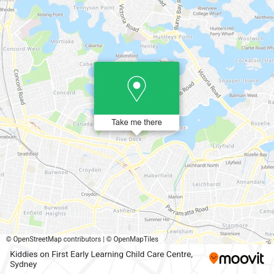 Kiddies on First Early Learning Child Care Centre map