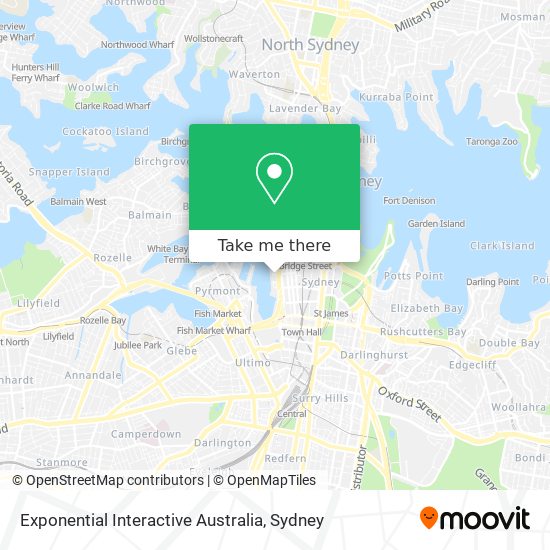 Exponential Interactive Australia map