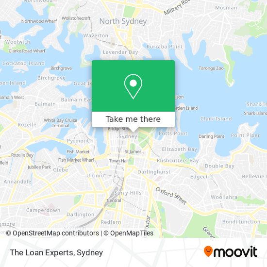 The Loan Experts map