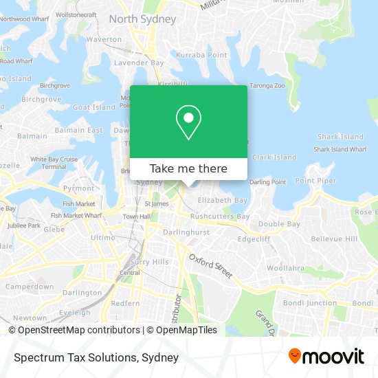 Spectrum Tax Solutions map