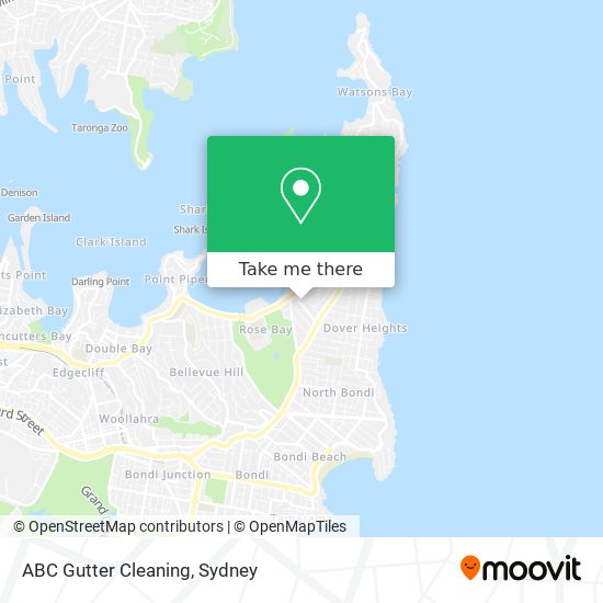 ABC Gutter Cleaning map