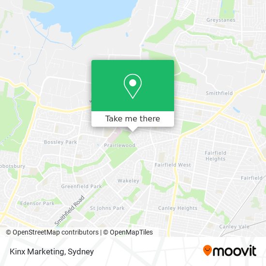 Kinx Marketing map