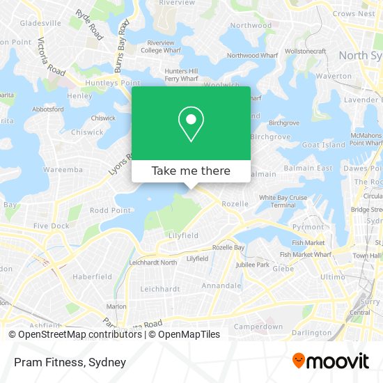 Pram Fitness map