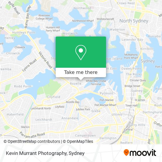 Kevin Murrant Photography map