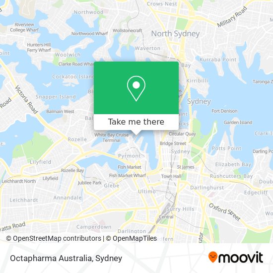 Octapharma Australia map