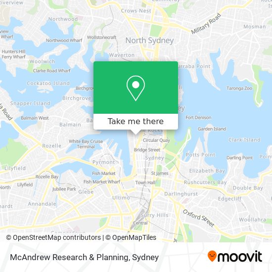 Mapa McAndrew Research & Planning