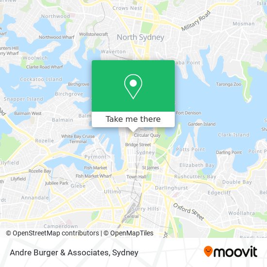 Mapa Andre Burger & Associates