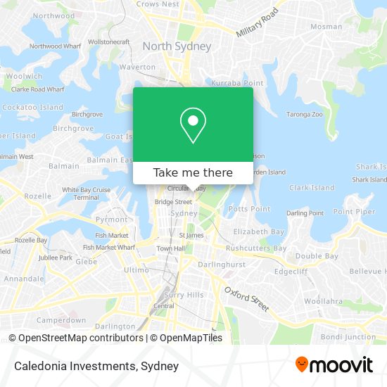 Caledonia Investments map