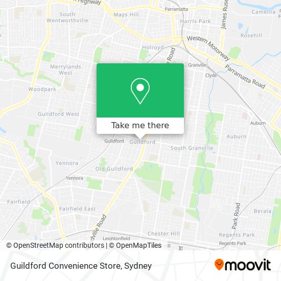 Guildford Convenience Store map