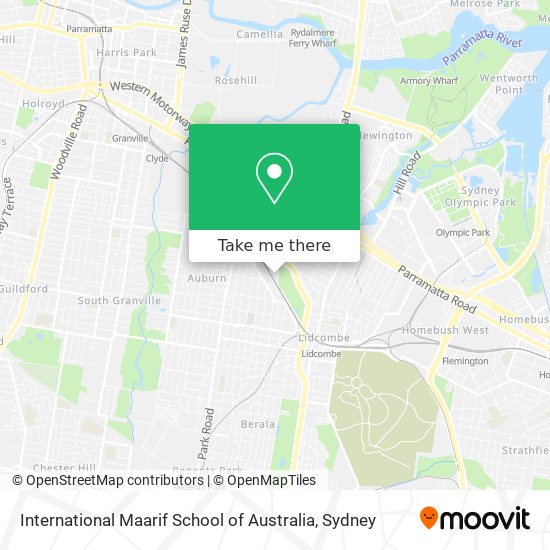 International Maarif School of Australia map