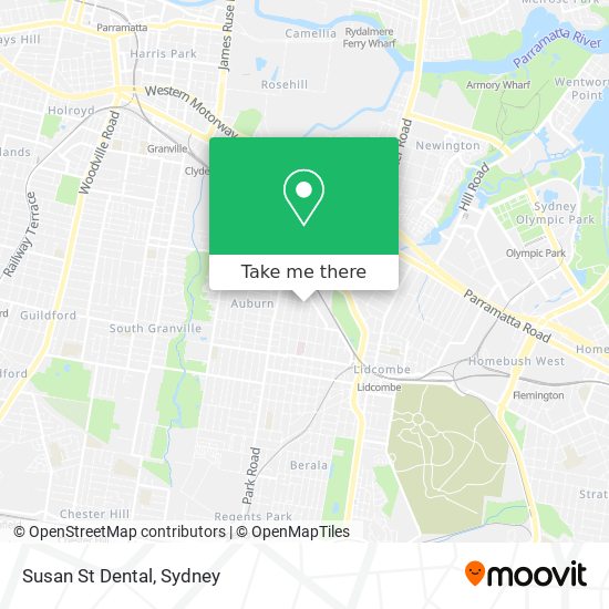 Susan St Dental map