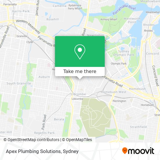 Apex Plumbing Solutions map