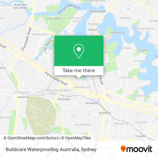 Mapa Buildcare Waterproofing Australia