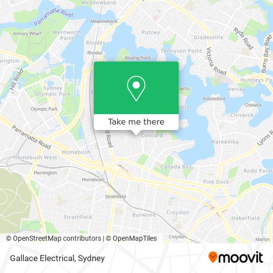 Gallace Electrical map