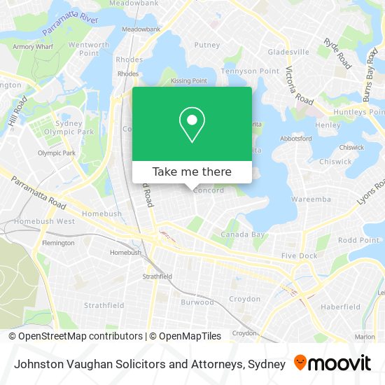 Johnston Vaughan Solicitors and Attorneys map
