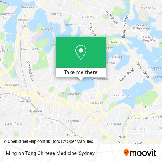 Ming on Tong Chinese Medicine map