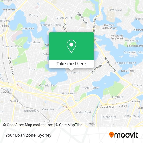 Your Loan Zone map