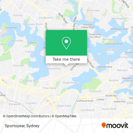 Sportsyear map