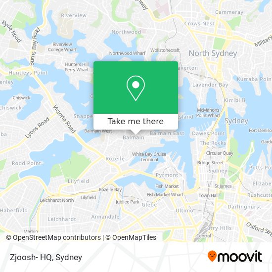 Zjoosh- HQ map