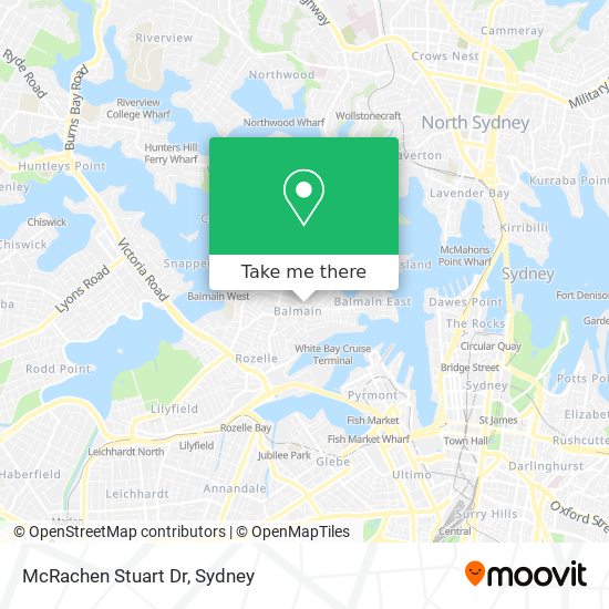 McRachen Stuart Dr map