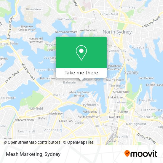 Mesh Marketing map