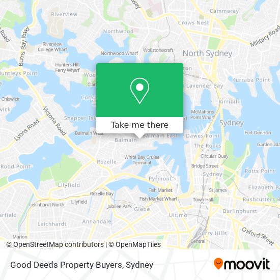 Mapa Good Deeds Property Buyers