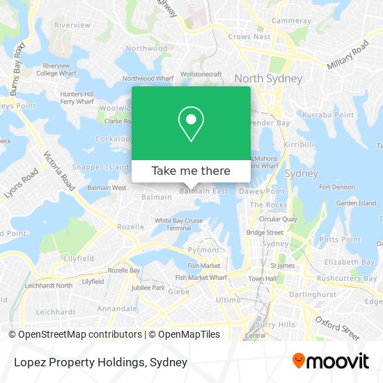 Lopez Property Holdings map