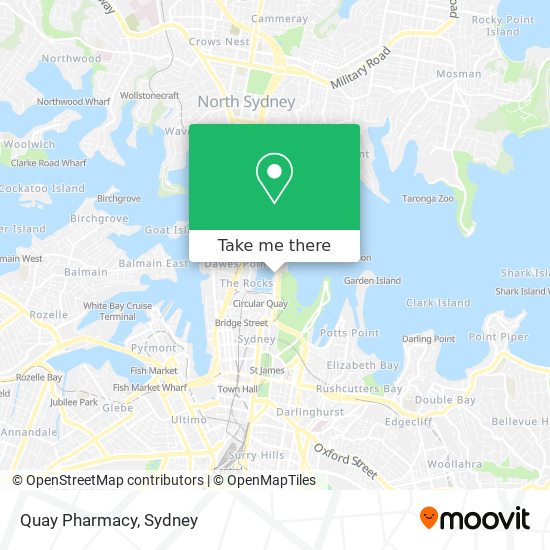 Quay Pharmacy map