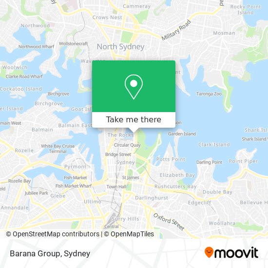 Barana Group map