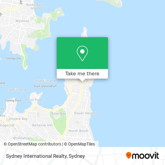 Sydney International Realty map