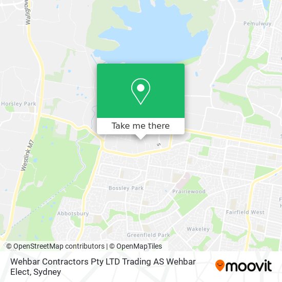Mapa Wehbar Contractors Pty LTD Trading AS Wehbar Elect