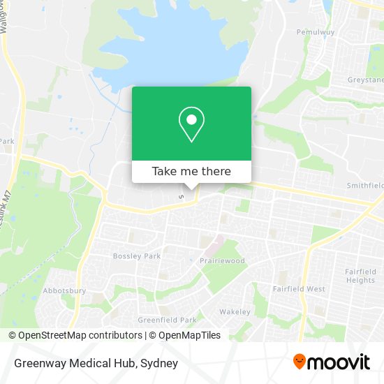 Greenway Medical Hub map