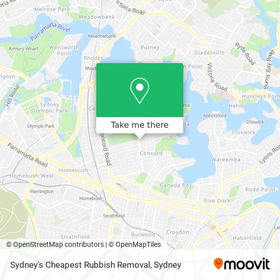 Mapa Sydney's Cheapest Rubbish Removal