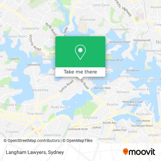 Langham Lawyers map